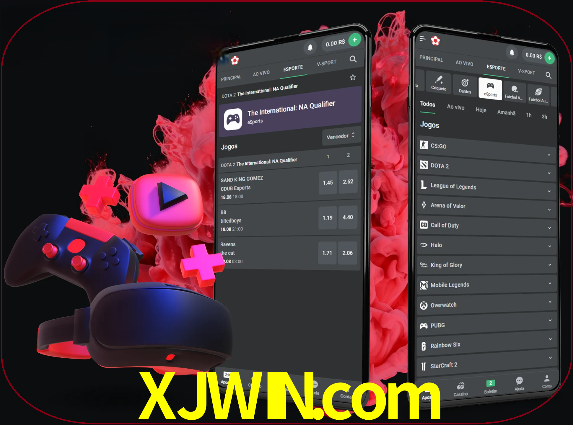 Para ter a aplicação móvel xjwin no seu smartphone, basta descarregar o ficheiro apk e seguir as instruções.