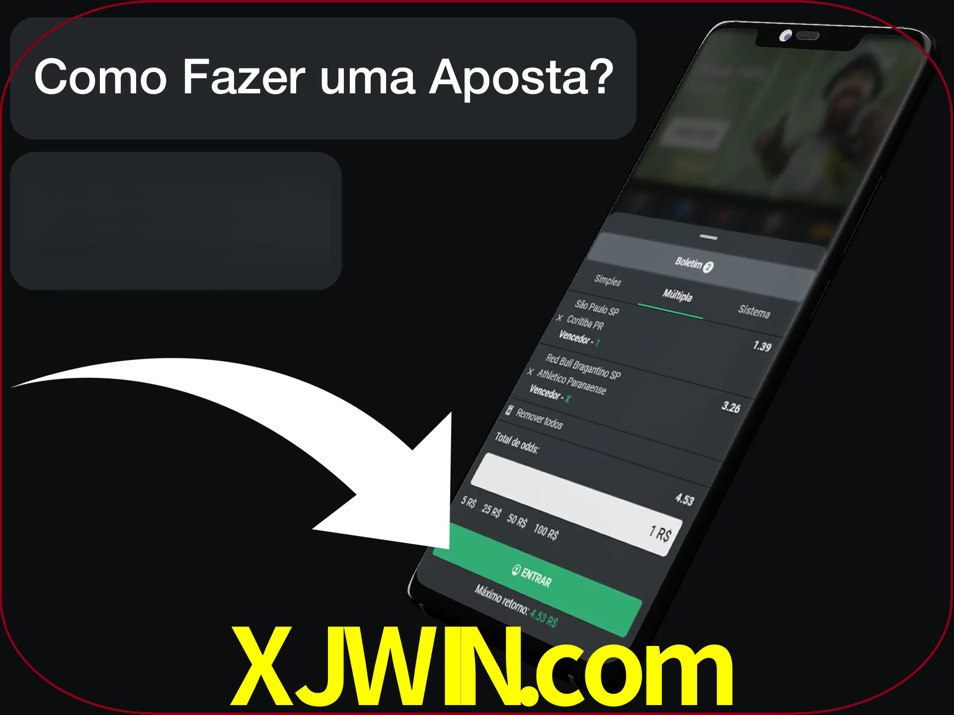 Preencha sua aposta e aguarde o resultado.